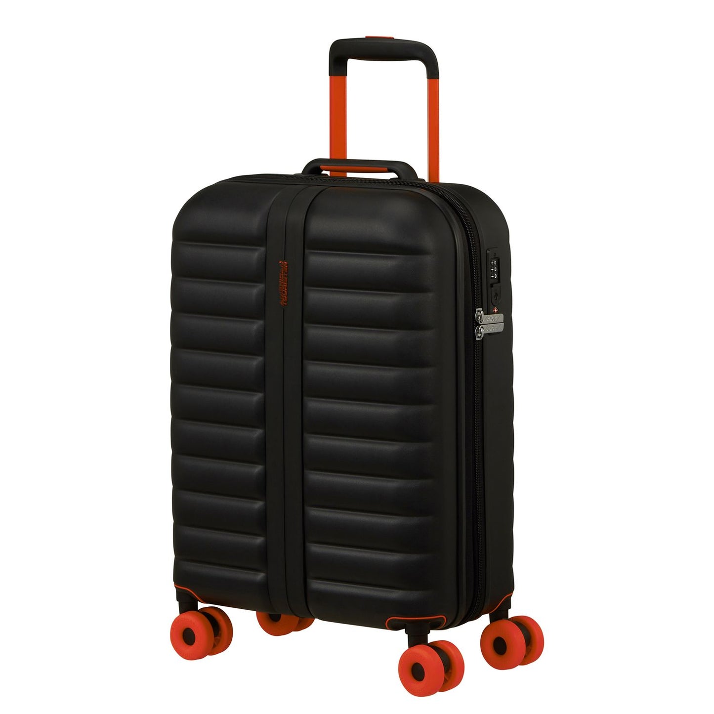 American Tourister Neovibe Handbagage Spinner 55 cm - Uitbreidbaar 37/43 liter - 55x40x20/23 cm - true black
