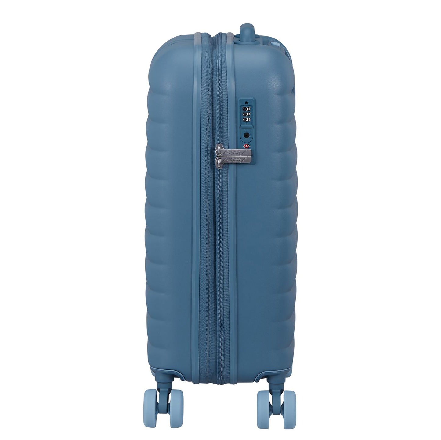 American Tourister Neovibe Handbagage Spinner 55 cm - Uitbreidbaar 37/43 liter - 55x40x20/23 cm - steel blue