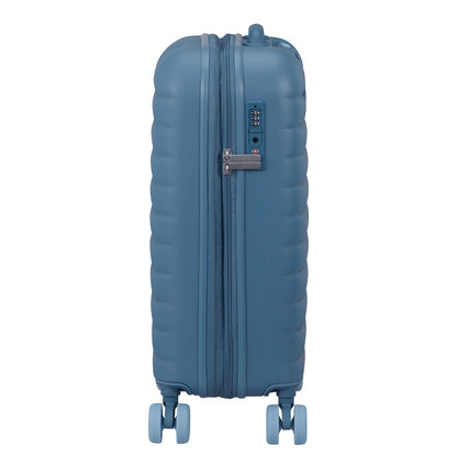 American Tourister Neovibe Handbagage Spinner 55 cm - Uitbreidbaar 37/43 liter - 55x40x20/23 cm - steel blue