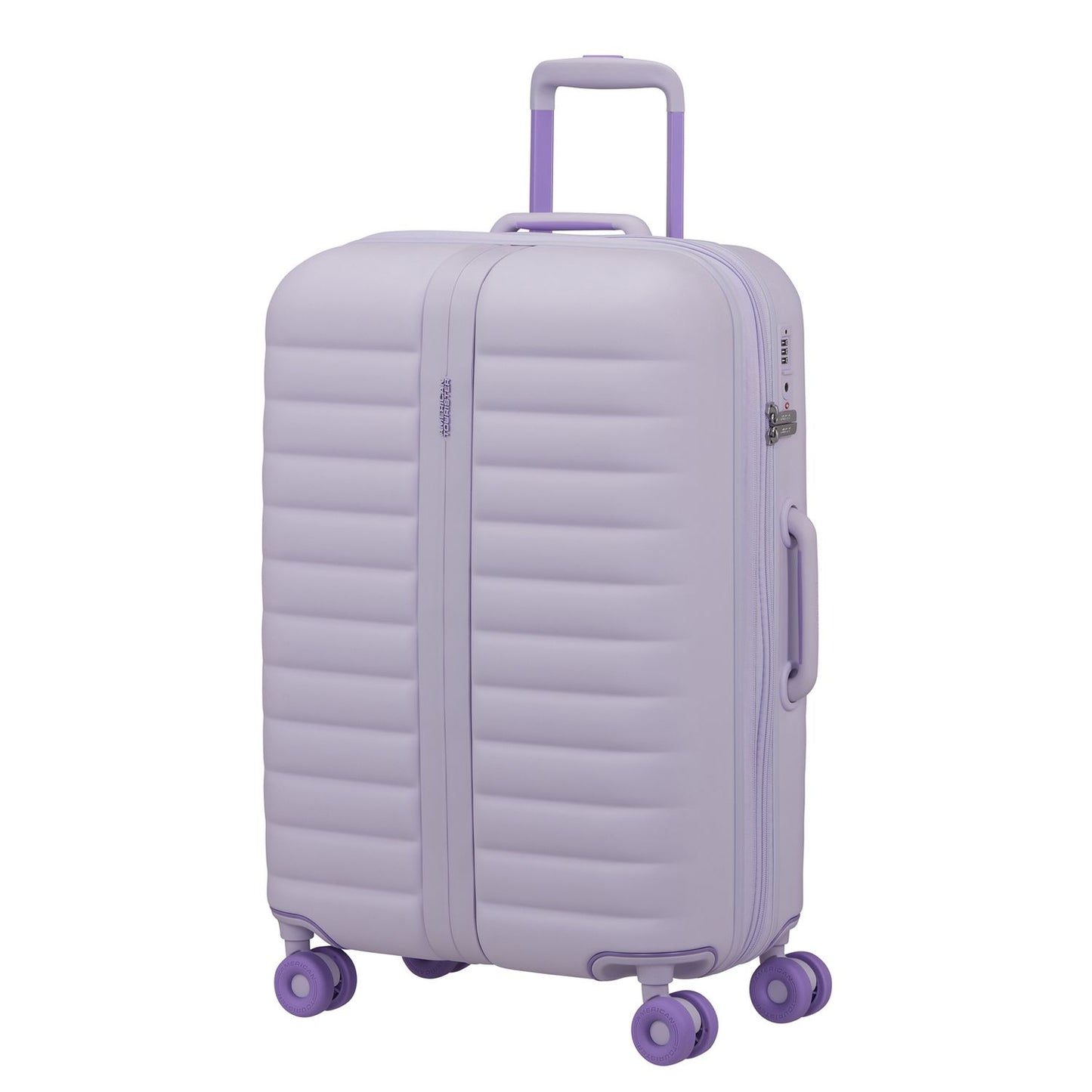 American Tourister Neovibe Spinner 67 cm - Uitbreidbaar 66/74 liter - 67x46x27/30 cm - fresh lilac