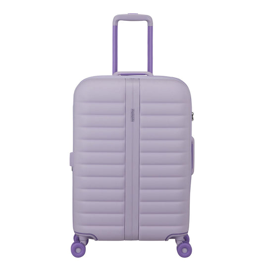 American Tourister Neovibe Spinner 67 cm - Uitbreidbaar 66/74 liter - 67x46x27/30 cm - fresh lilac