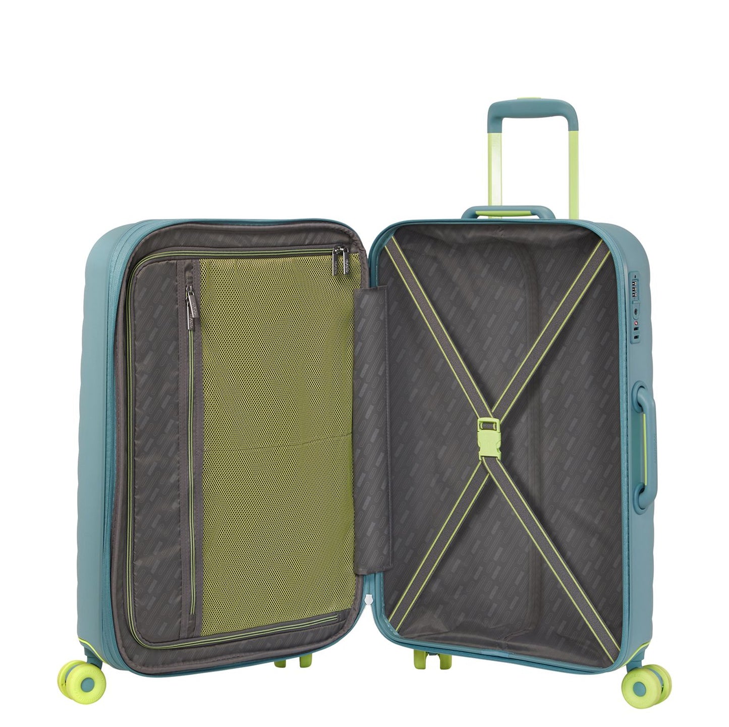 American Tourister Neovibe Spinner 67 cm - Uitbreidbaar 66/74 liter - 67x46x27/30 cm - muted mint