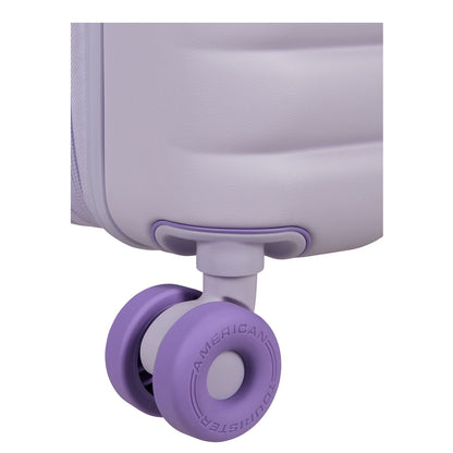 American Tourister Neovibe Handbagage Spinner 55 cm - Uitbreidbaar 37/43 liter - 55x40x20/23 cm - fresh lilac