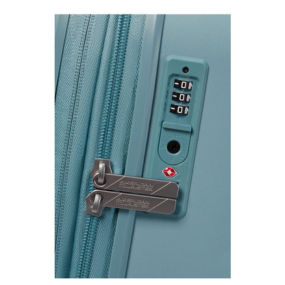 American Tourister Neovibe Spinner 67 cm - Uitbreidbaar 66/74 liter - 67x46x27/30 cm - muted mint