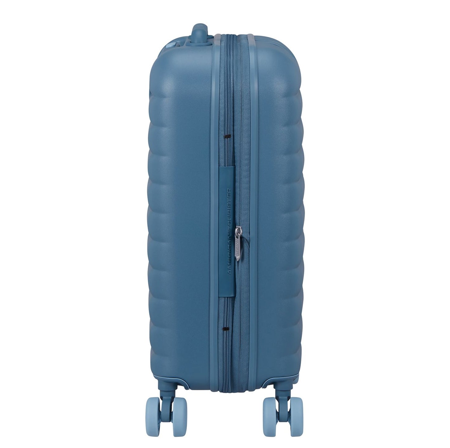 American Tourister Neovibe Handbagage Spinner 55 cm - Uitbreidbaar 37/43 liter - 55x40x20/23 cm - steel blue