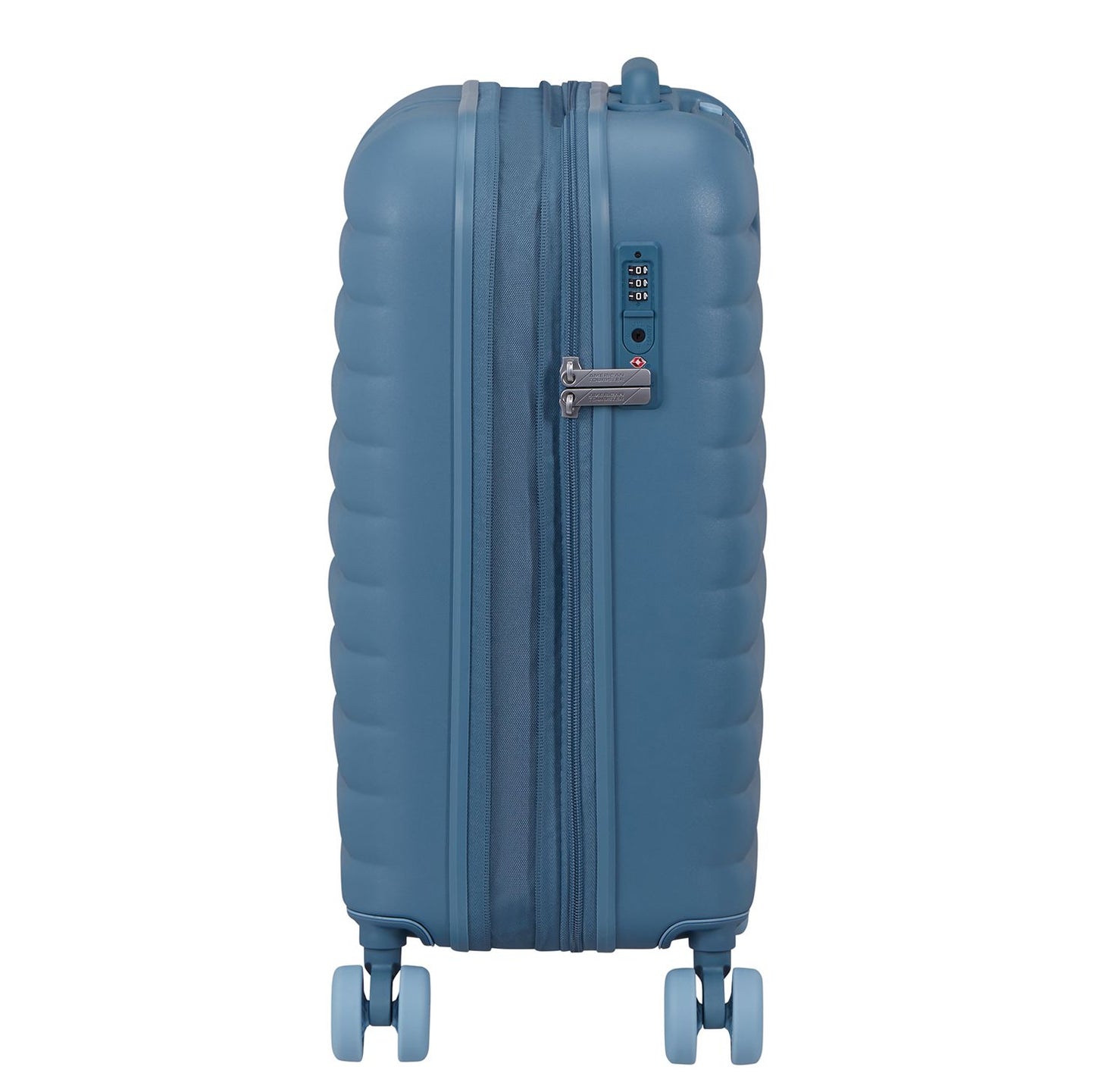 American Tourister Neovibe Handbagage Spinner 55 cm - Uitbreidbaar 37/43 liter - 55x40x20/23 cm - steel blue