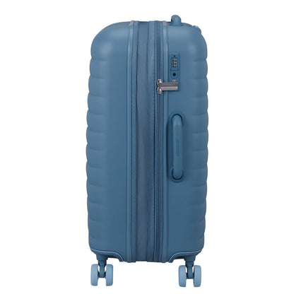 American Tourister Neovibe Spinner 67 cm - Uitbreidbaar 66/74 liter - 67x46x27/30 cm - steel blue