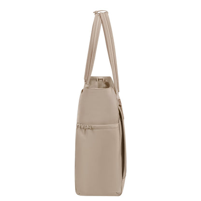 Samsonite Essentis Laptop Tote Bag - 18.5 liter - 14.1" laptopvak - sandstone