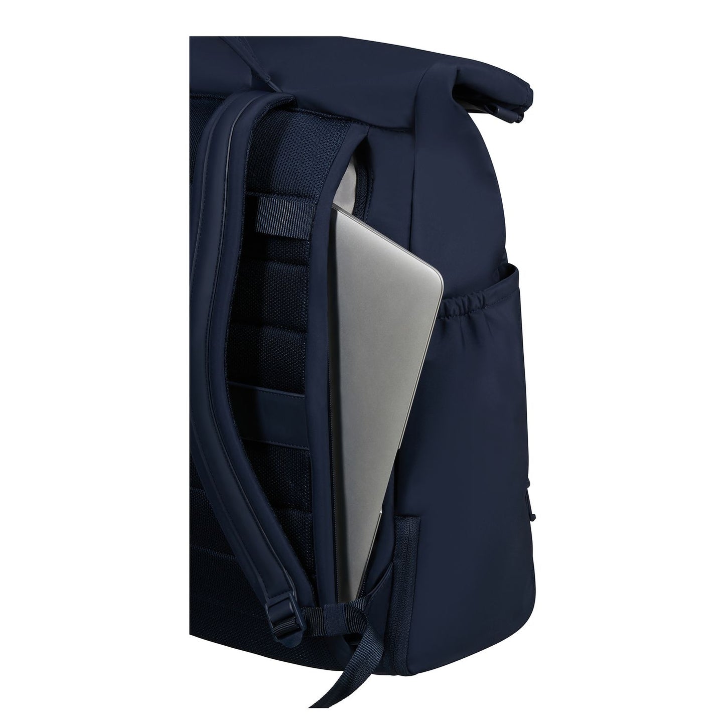 Samsonite Essentis Laptop Rolltop Backpack - 30.5 liter - 15.6" laptopvak - navy blue