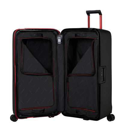 Samsonite Essens Spinner Trunk 80 cm - 110 liter - 80x43x37 cm - charcoal/red