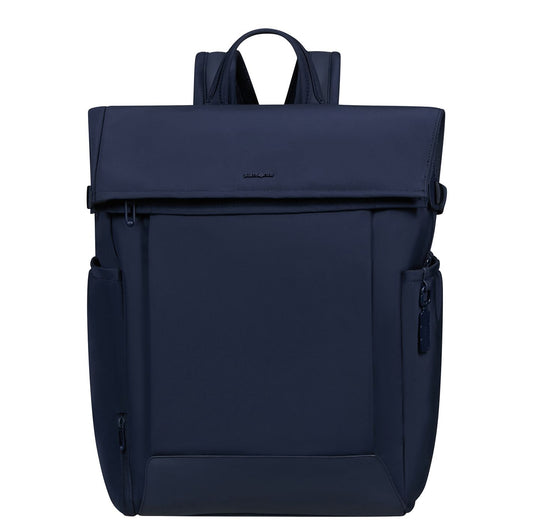 Samsonite Essentis Laptop Rolltop Backpack - 30.5 liter - 15.6" laptopvak - navy blue