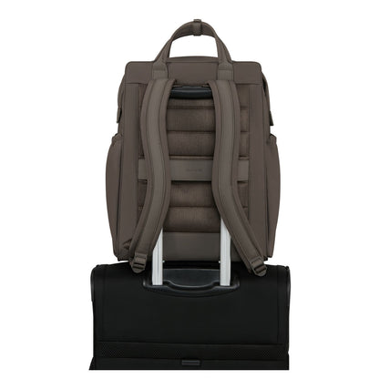 Samsonite Essentis Laptop Backpack - 16.5 liter - 14"laptopvak - dark taupe