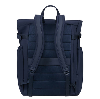 Samsonite Essentis Laptop Rolltop Backpack - 30.5 liter - 15.6" laptopvak - navy blue
