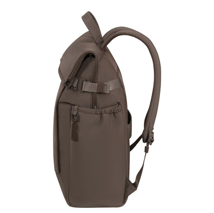 Samsonite Essentis Laptop Rolltop Backpack - 30.5 liter - 15.6" laptopvak - dark taupe