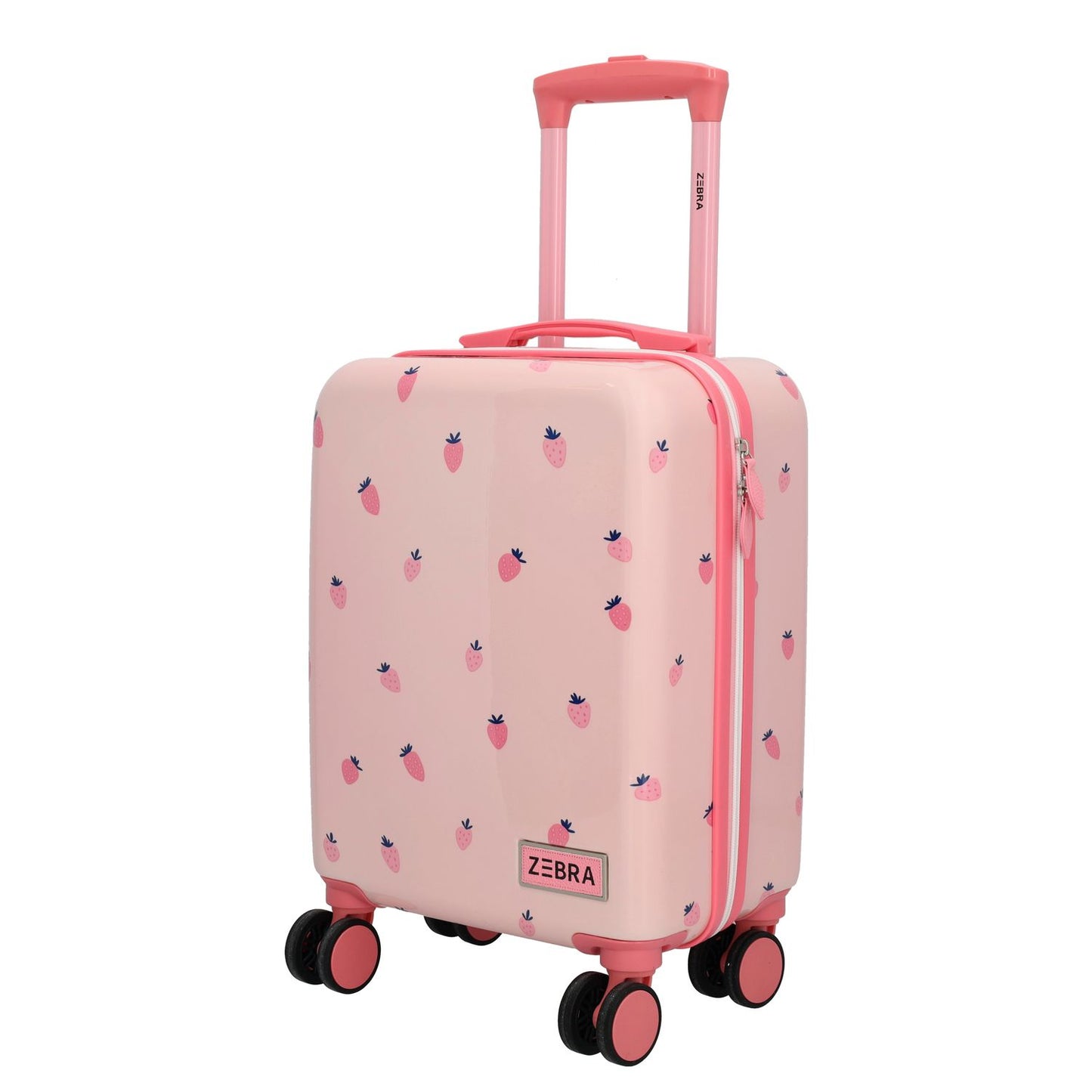 Zebra Trends Travel Kinderkoffer aardbei