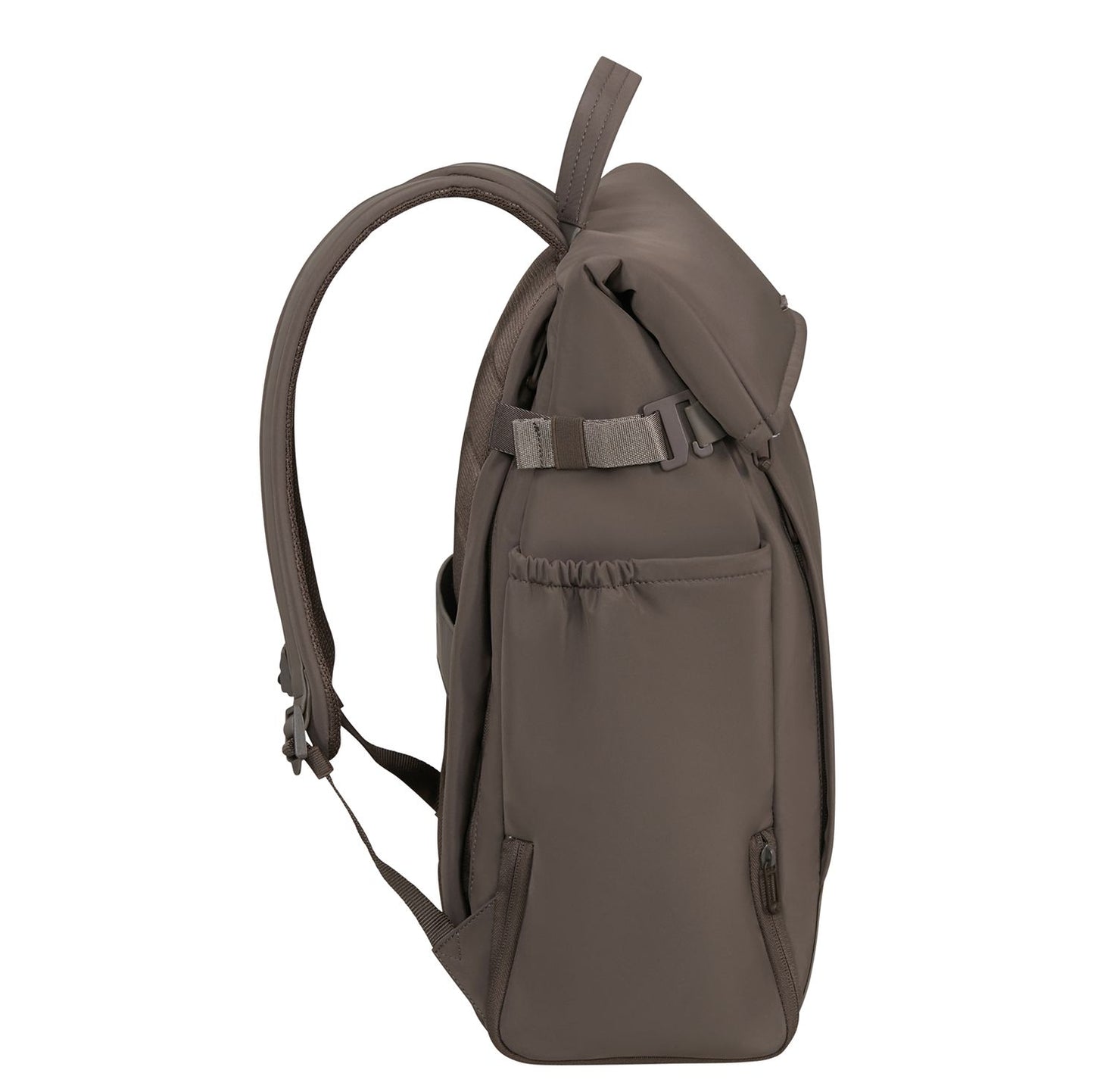 Samsonite Essentis Laptop Rolltop Backpack - 30.5 liter - 15.6" laptopvak - dark taupe