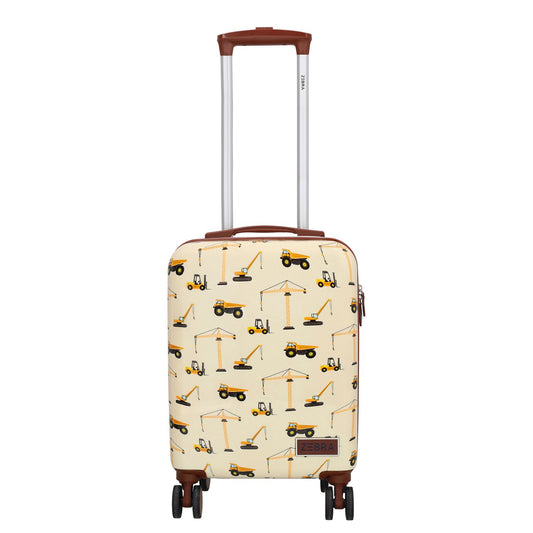 Zebra Trends Travel Kinderkoffer bouwverkeer