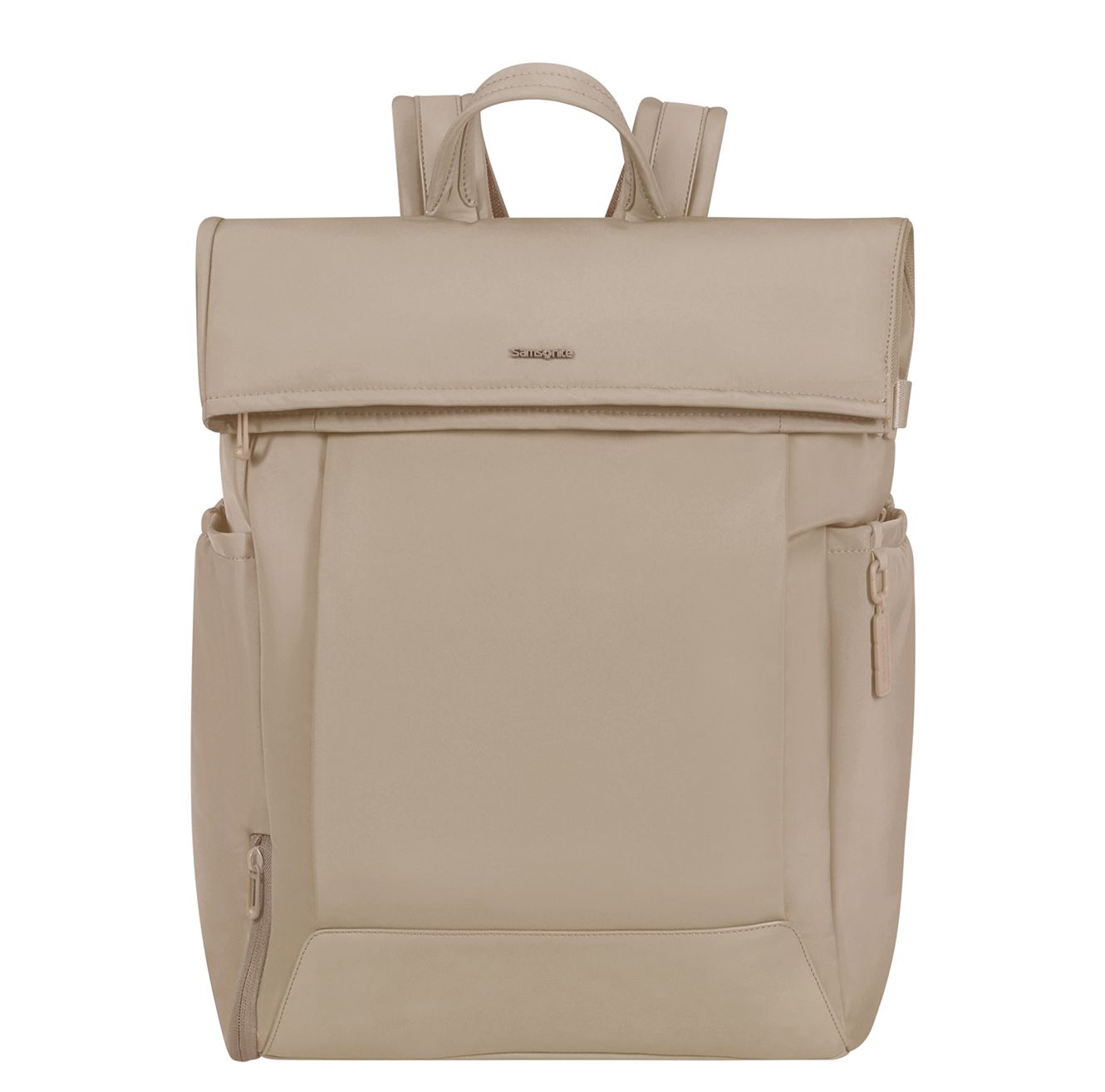 Samsonite Essentis Laptop Rolltop Backpack - 30.5 liter - 15.6" laptopvak - sandstone