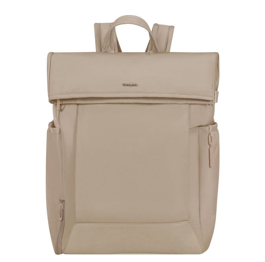Samsonite Essentis Laptop Rolltop Backpack - 30.5 liter - 15.6" laptopvak - sandstone