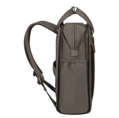 Samsonite Essentis Laptop Backpack - 16.5 liter - 14"laptopvak - dark taupe