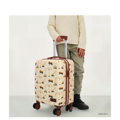 Zebra Trends Travel Kinderkoffer bouwverkeer
