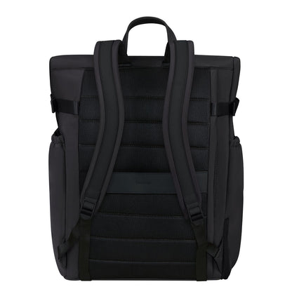 Samsonite Essentis Laptop Rolltop Backpack - 30.5 liter - 15.6" laptopvak - black