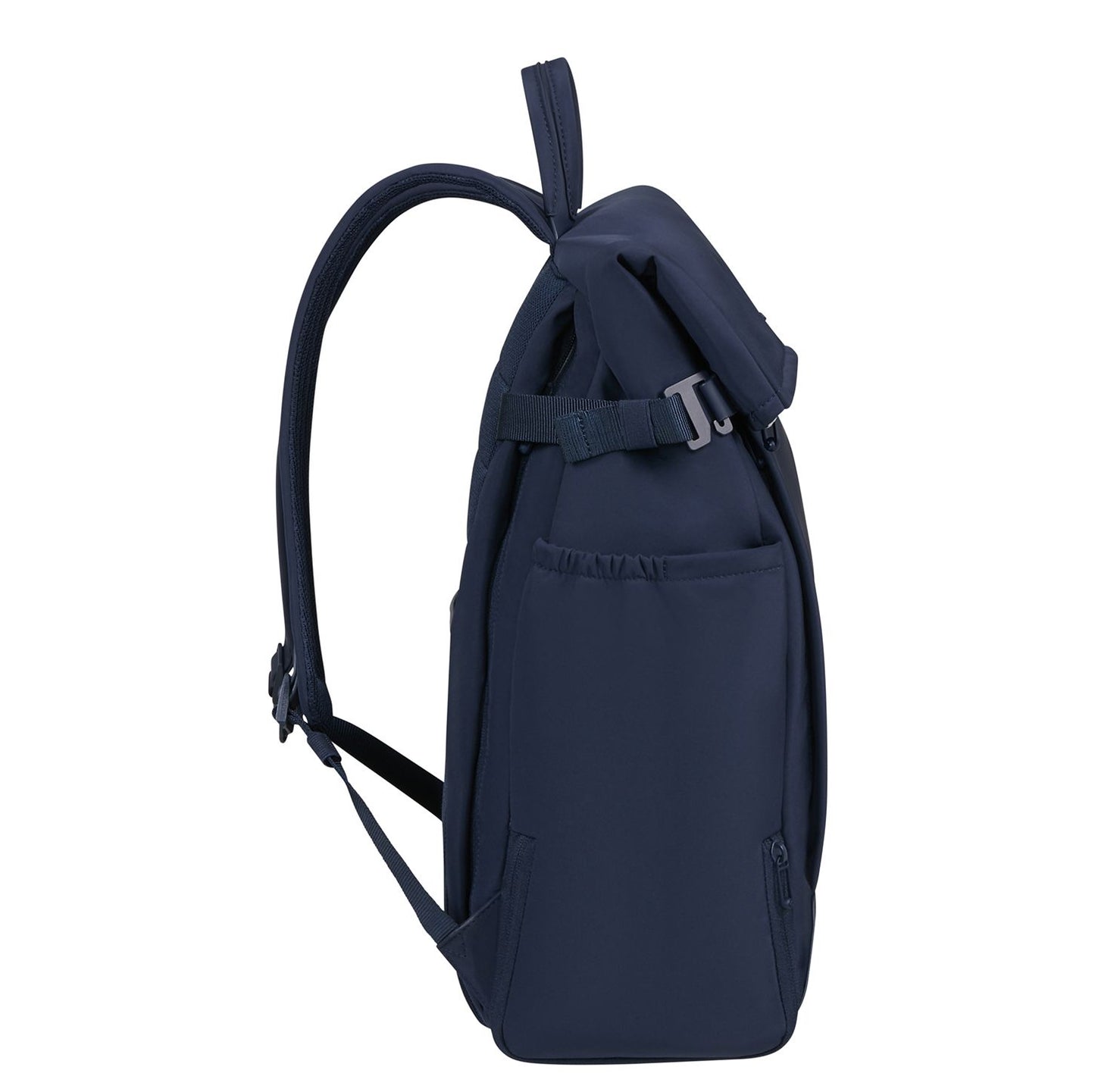 Samsonite Essentis Laptop Rolltop Backpack - 30.5 liter - 15.6" laptopvak - navy blue