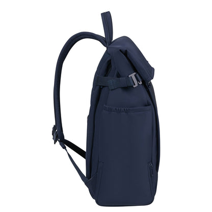 Samsonite Essentis Laptop Rolltop Backpack - 30.5 liter - 15.6" laptopvak - navy blue