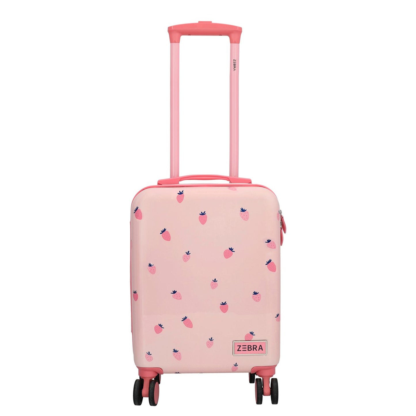 Zebra Trends Travel Kinderkoffer aardbei