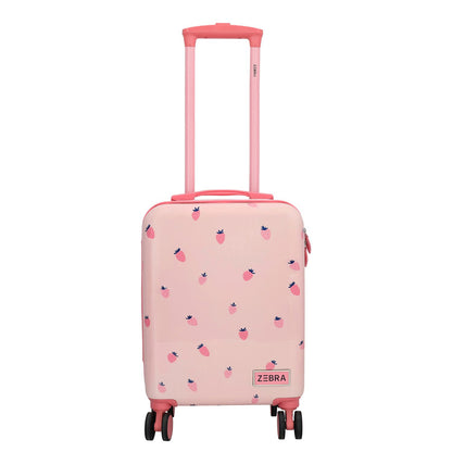 Zebra Trends Travel Kinderkoffer aardbei
