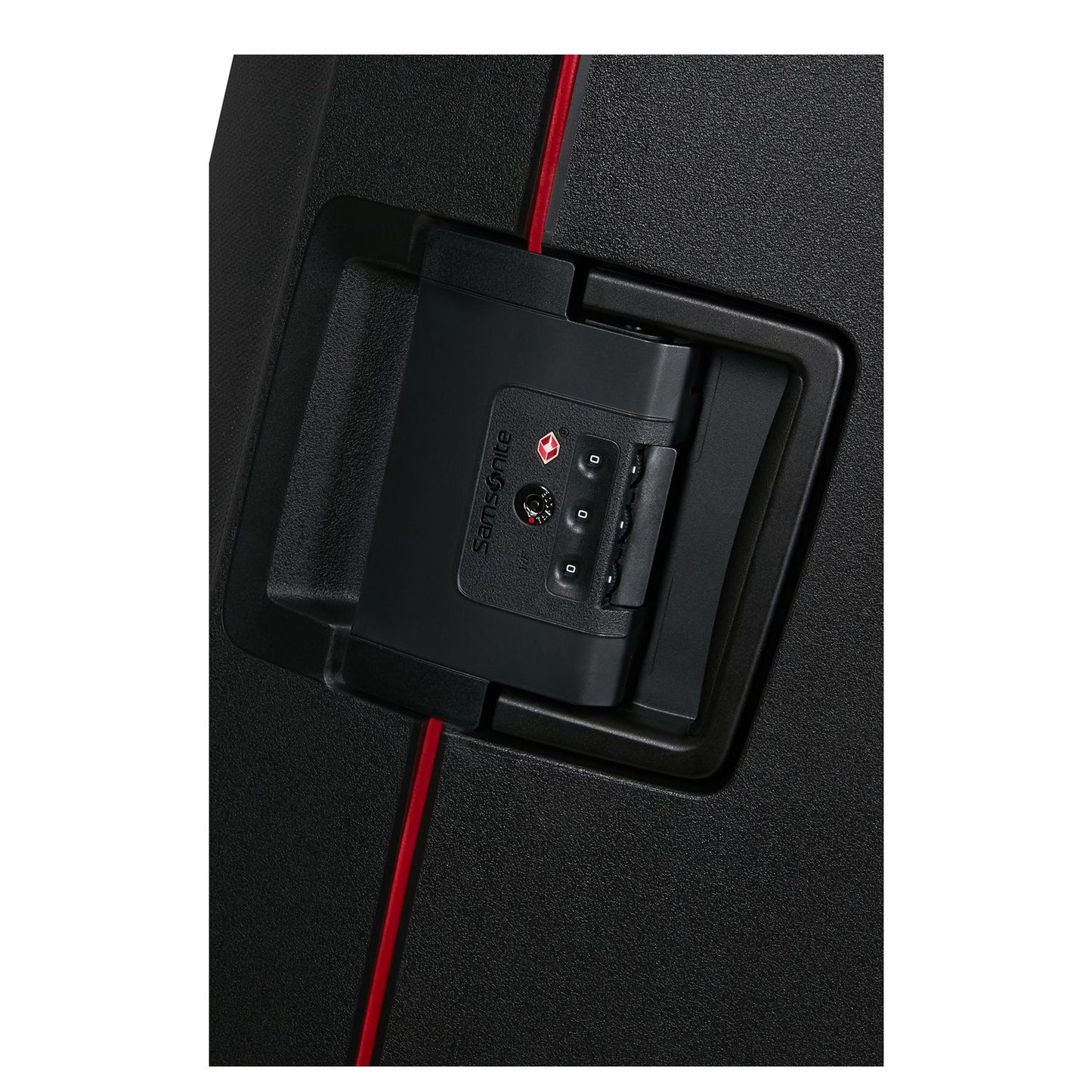 Samsonite Essens Spinner Trunk 80 cm - 110 liter - 80x43x37 cm - charcoal/red