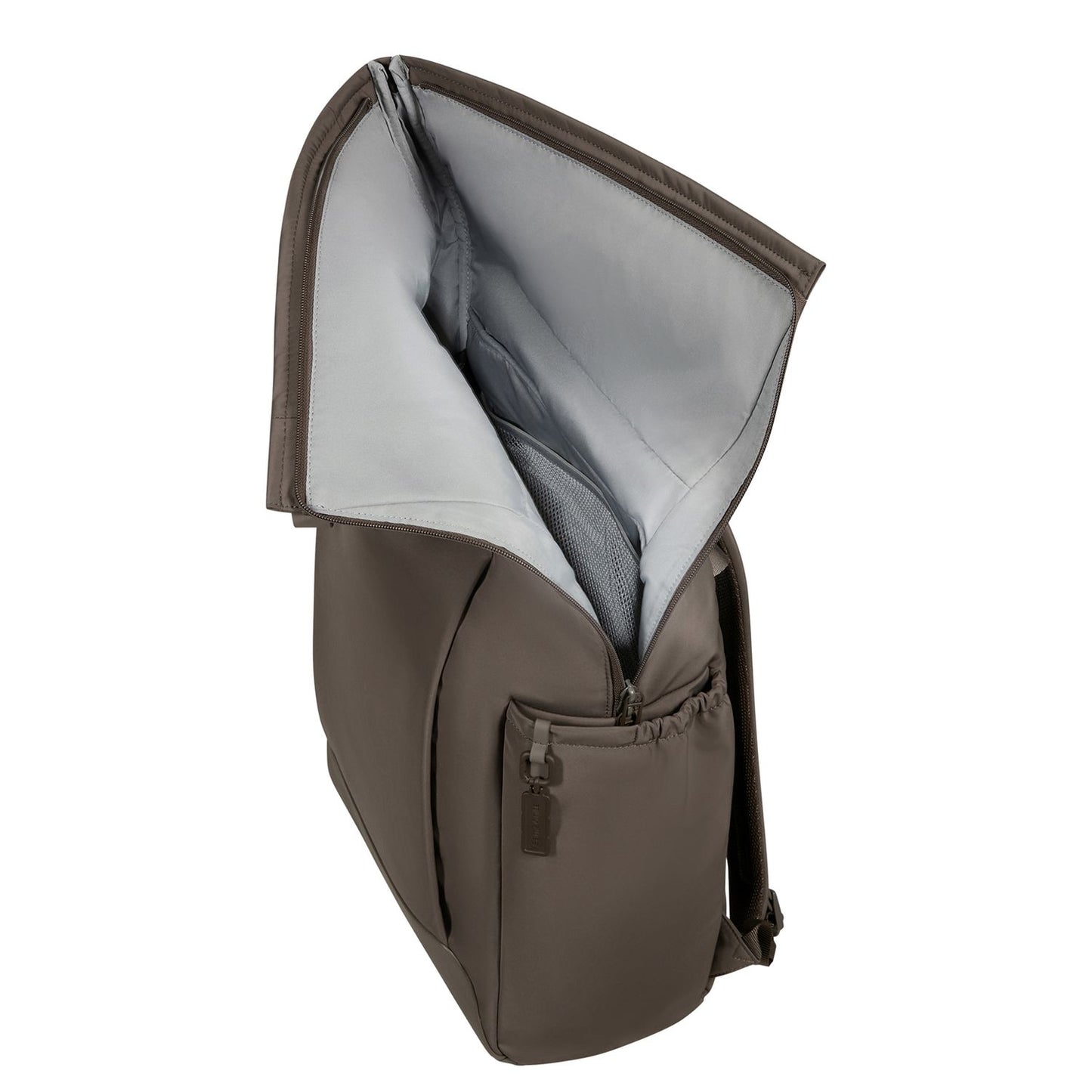 Samsonite Essentis Laptop Rolltop Backpack - 30.5 liter - 15.6" laptopvak - dark taupe