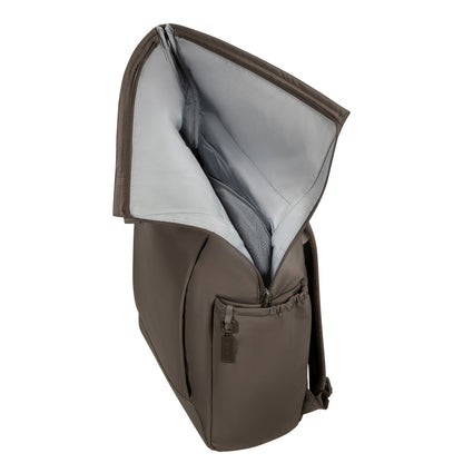 Samsonite Essentis Laptop Rolltop Backpack - 30.5 liter - 15.6" laptopvak - dark taupe