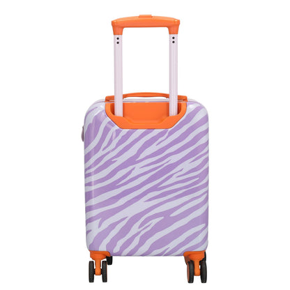 Zebra Trends Travel Kinderkoffer lila zebra