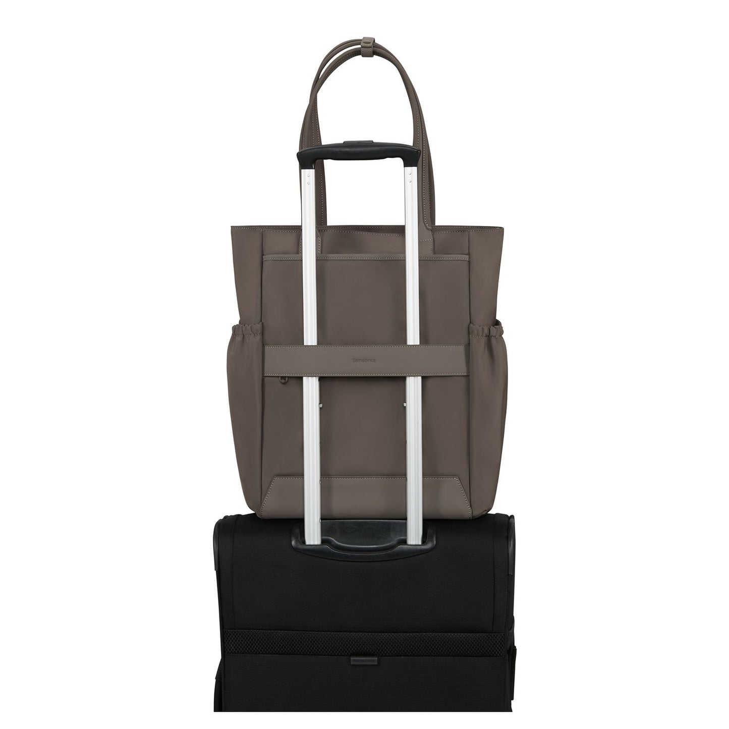 Samsonite Essentis Laptop Tote Bag - 18.5 liter - 14.1" laptopvak - dark taupe