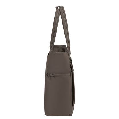 Samsonite Essentis Laptop Tote Bag - 18.5 liter - 14.1" laptopvak - dark taupe