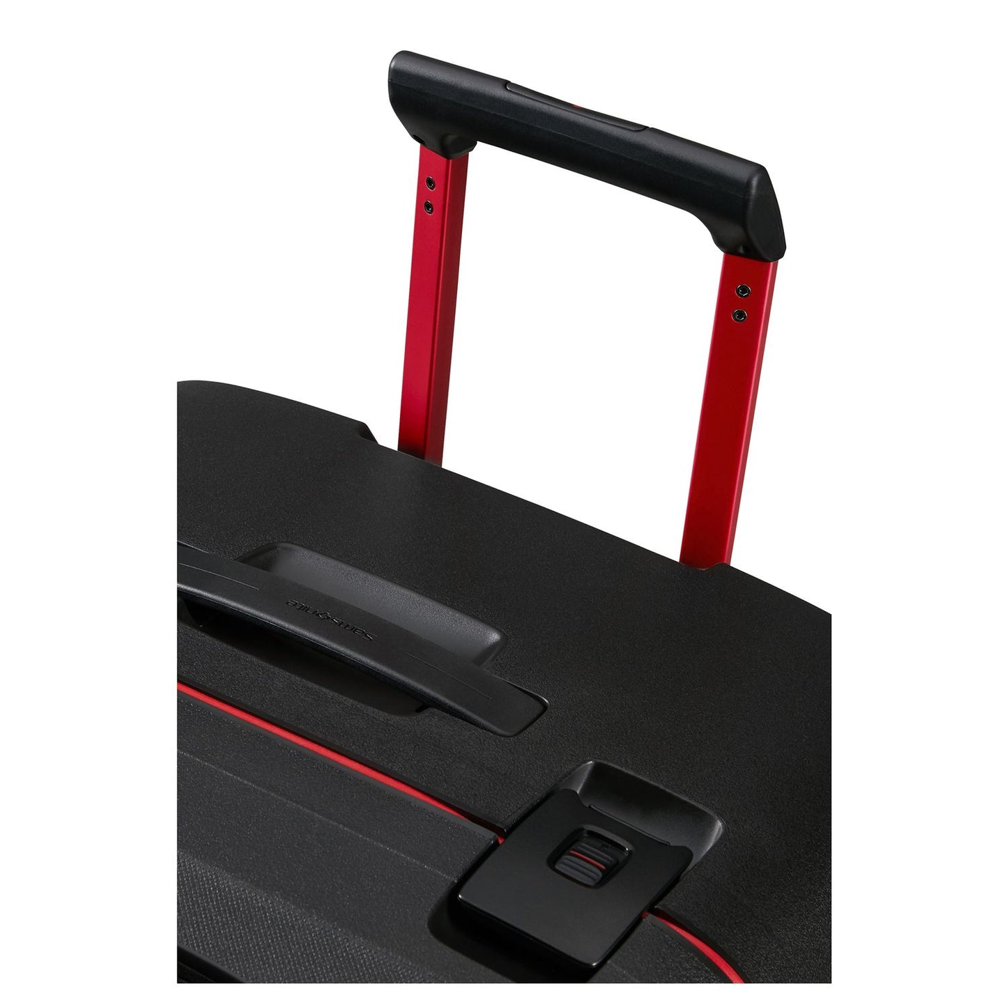 Samsonite Essens Spinner Trunk 80 cm - 110 liter - 80x43x37 cm - charcoal/red