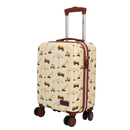 Zebra Trends Travel Kinderkoffer bouwverkeer