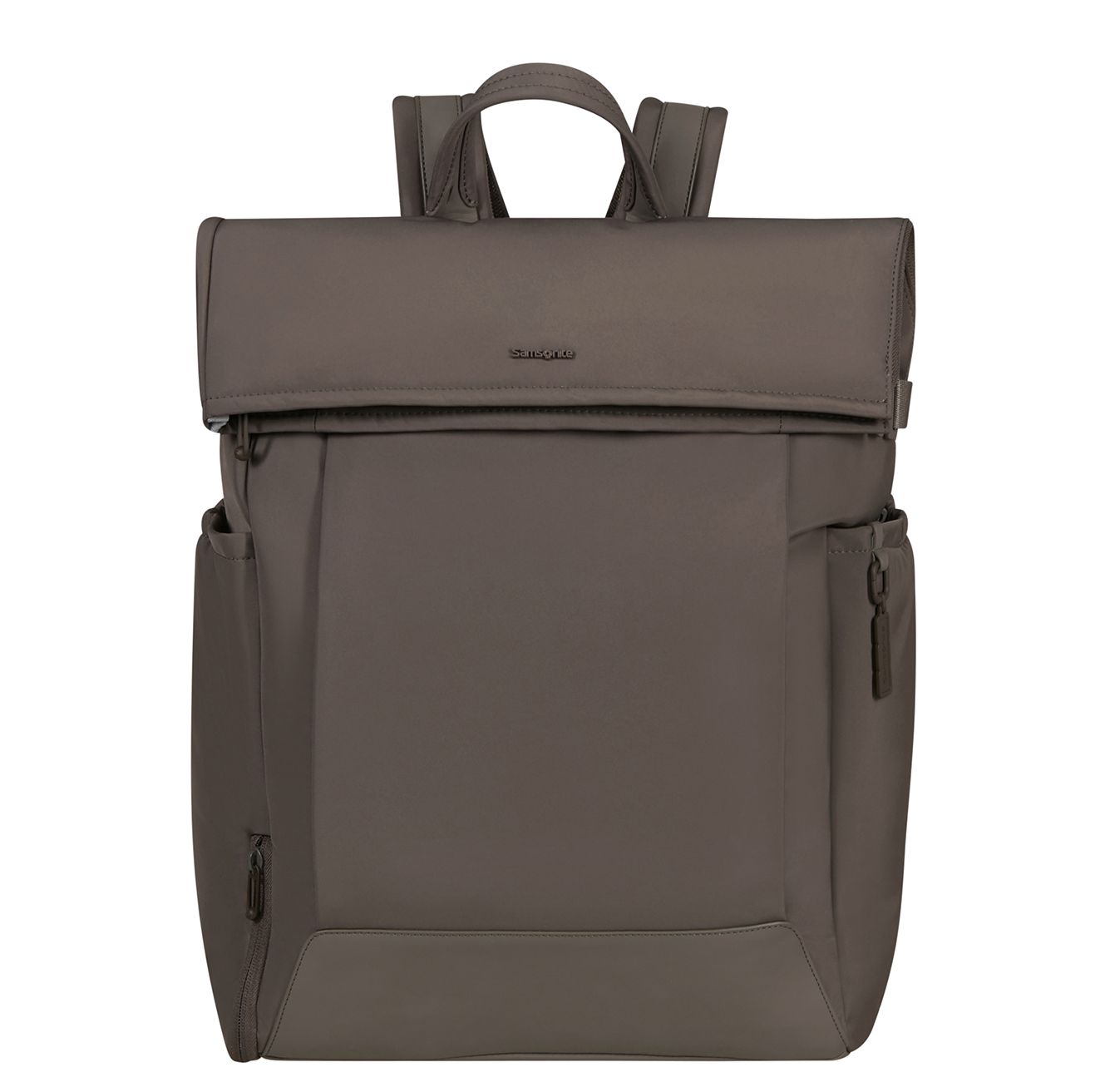 Samsonite Essentis Laptop Rolltop Backpack - 30.5 liter - 15.6" laptopvak - dark taupe