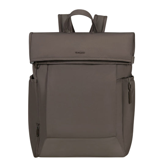Samsonite Essentis Laptop Rolltop Backpack - 30.5 liter - 15.6" laptopvak - dark taupe