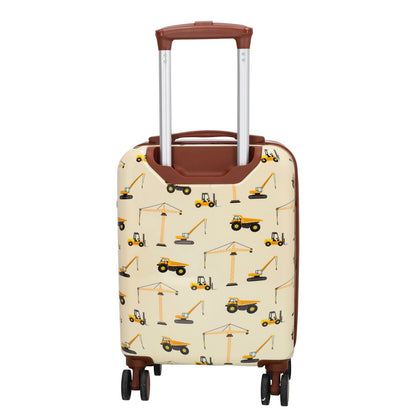 Zebra Trends Travel Kinderkoffer bouwverkeer