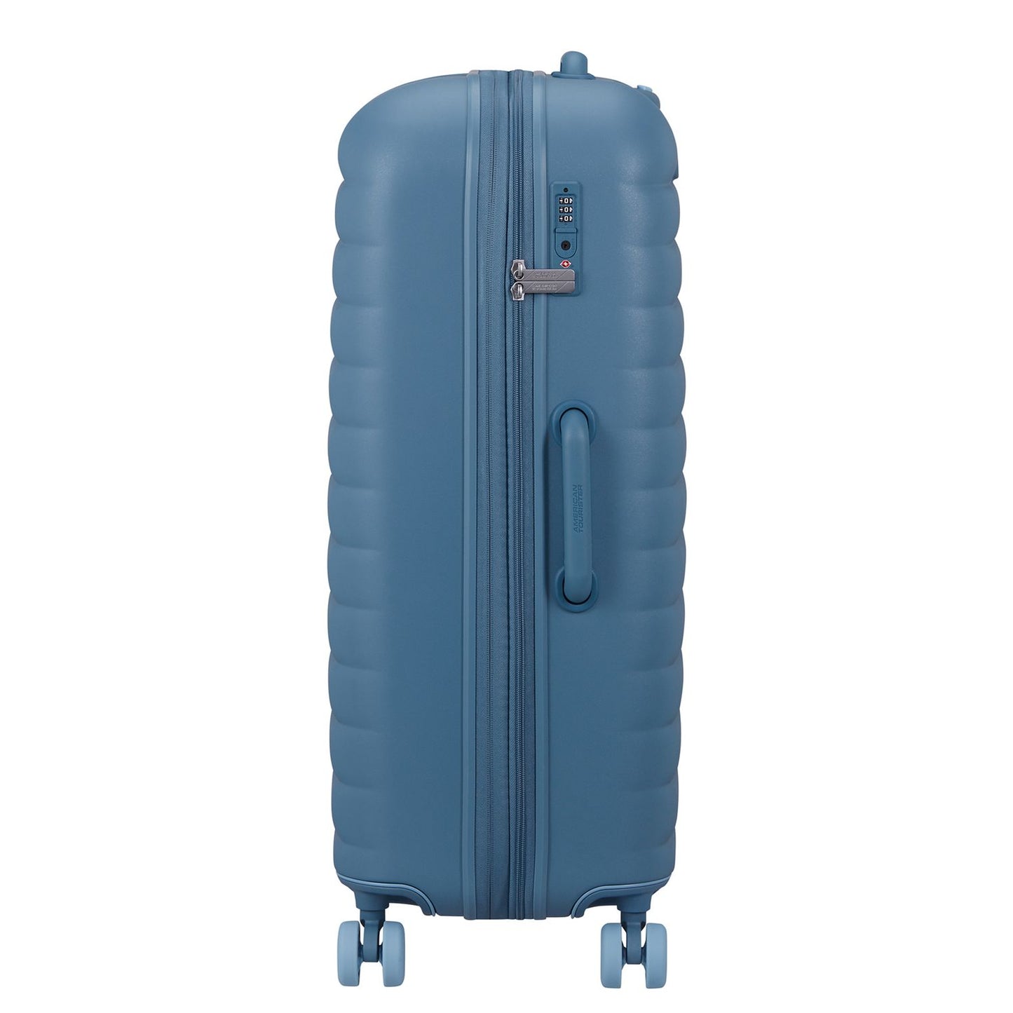 American Tourister Neovibe Spinner 78 cm - Uitbreidbaar 96/106 liter - 77x51x30/33 cm - steel blue