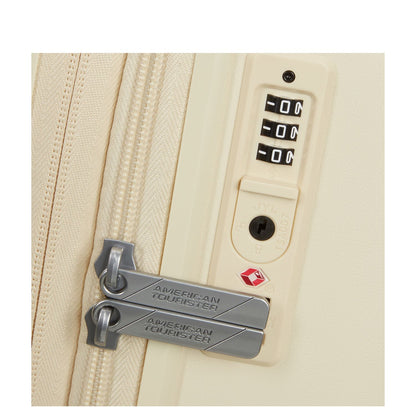 American Tourister Neovibe Handbagage Spinner 55 cm - Uitbreidbaar 37/43 liter - 55x40x20/23 cm - summer sand