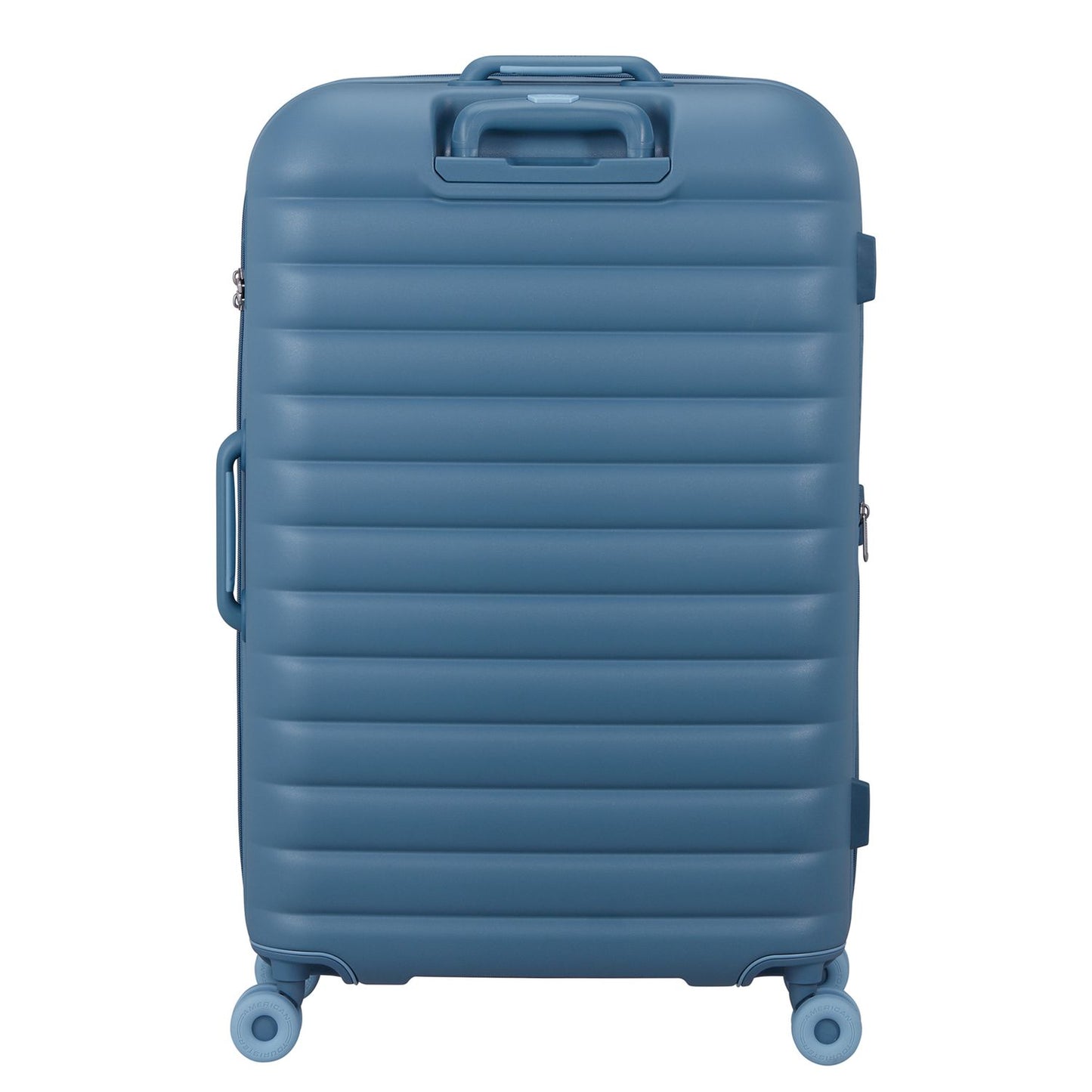 American Tourister Neovibe Spinner 78 cm - Uitbreidbaar 96/106 liter - 77x51x30/33 cm - steel blue