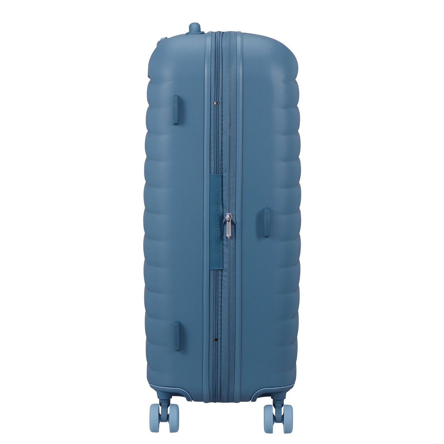 American Tourister Neovibe Spinner 78 cm - Uitbreidbaar 96/106 liter - 77x51x30/33 cm - steel blue