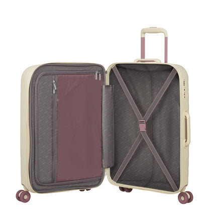 American Tourister Neovibe Spinner 67 cm - Uitbreidbaar 66/74 liter - 67x46x27/30 cm - summer sand