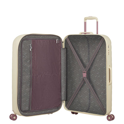 American Tourister Neovibe Spinner 78 cm - Uitbreidbaar 96/106 liter - 77x51x30/33 cm - summer sand