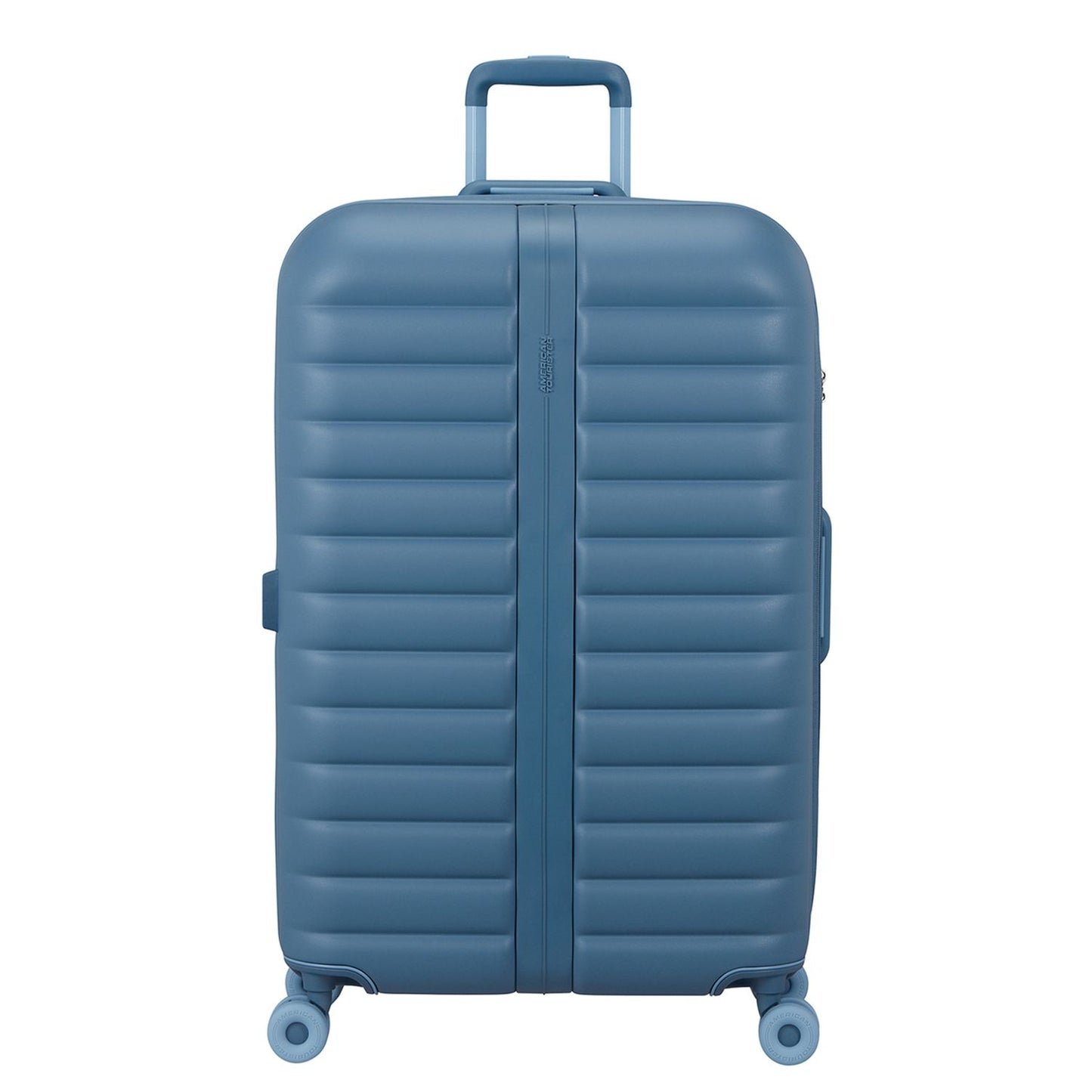 American Tourister Neovibe Spinner 78 cm - Uitbreidbaar 96/106 liter - 77x51x30/33 cm - steel blue