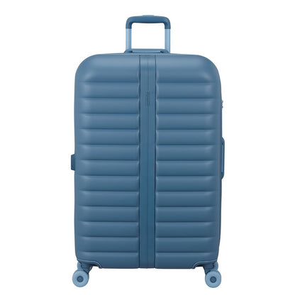 American Tourister Neovibe Spinner 78 cm - Uitbreidbaar 96/106 liter - 77x51x30/33 cm - steel blue