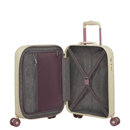 American Tourister Neovibe Handbagage Spinner 55 cm - Uitbreidbaar 37/43 liter - 55x40x20/23 cm - summer sand